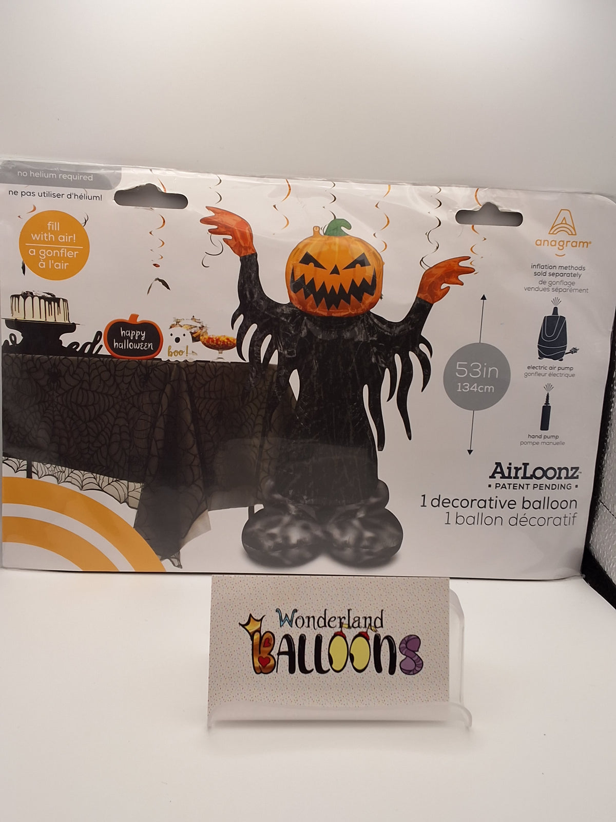 Airfilled Scary Jak-o-latern Ghoul