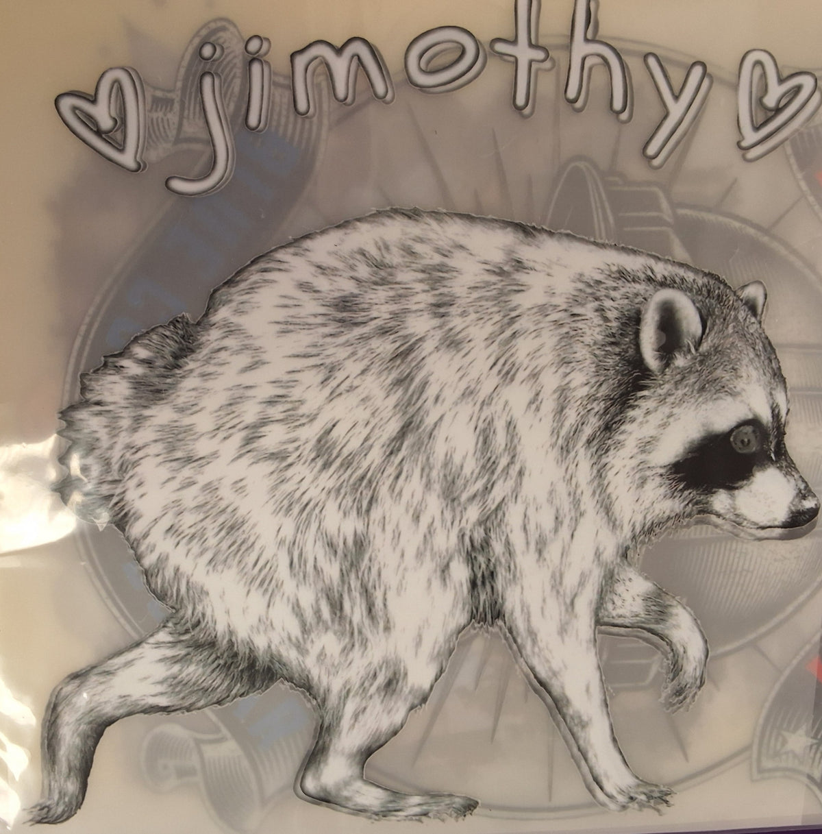 Jimothy the Raccoon Transfer