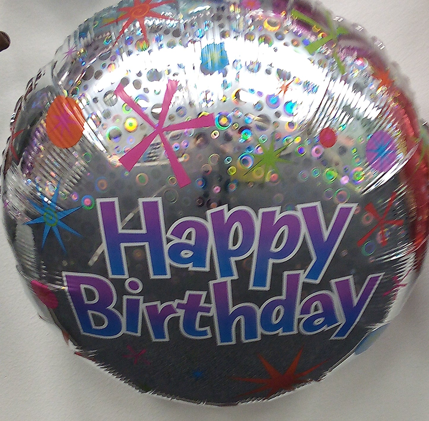 Jumbo Holograpic Birthday Celebration
