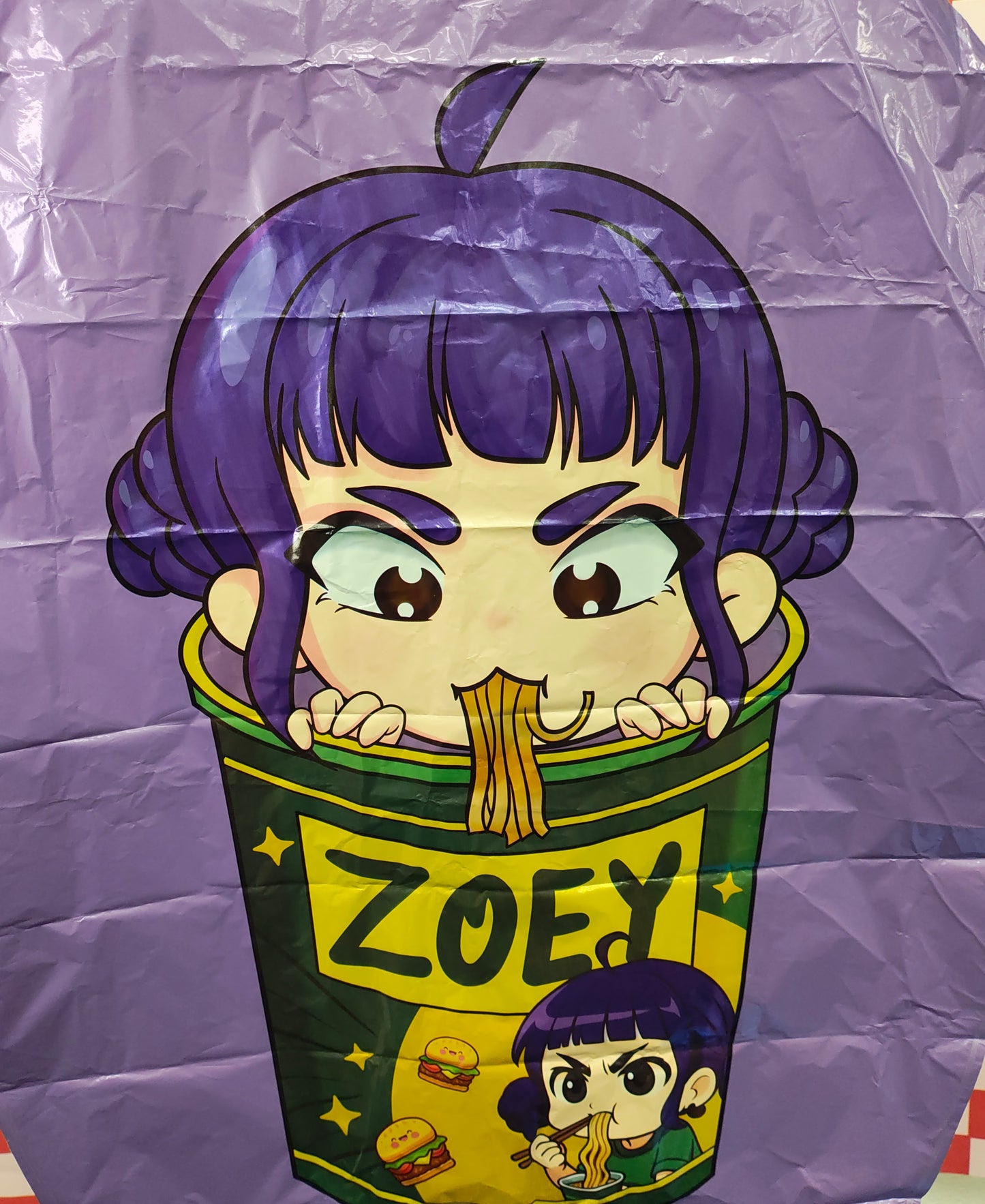 26" Demon Hunter (Zoey) Mylar Balloon