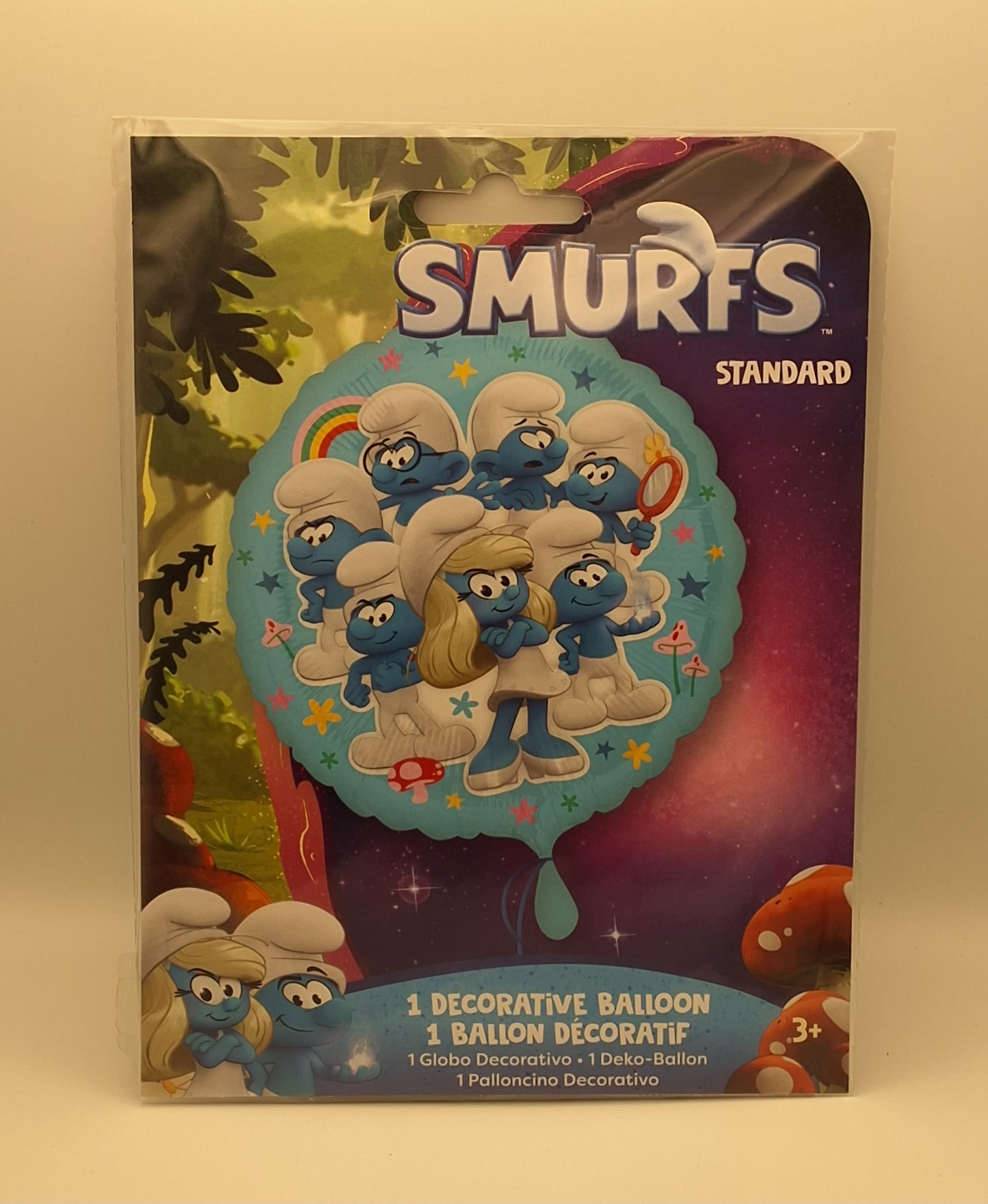 17in Smurf Mylar Balloon