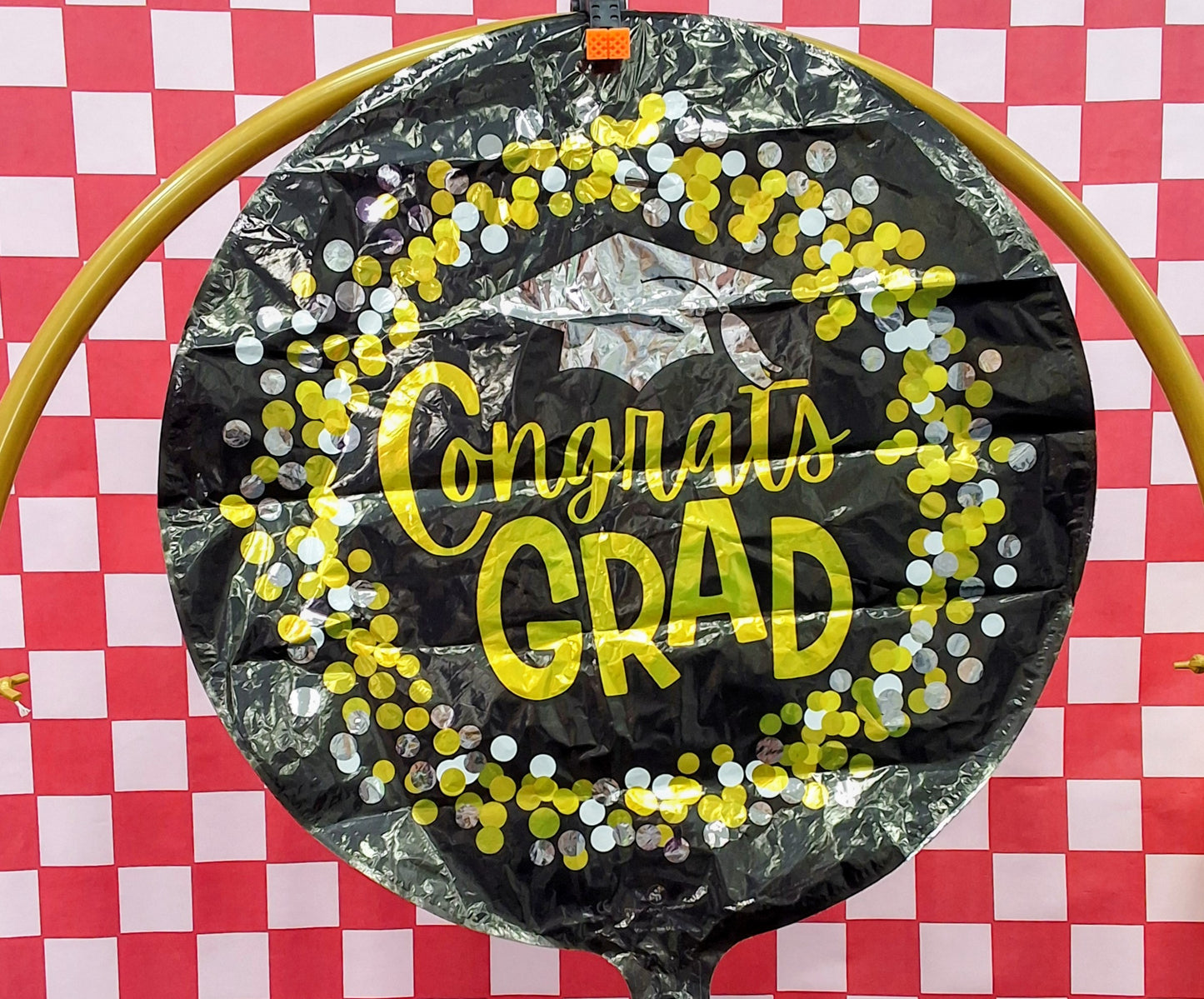 congrats GRAD mylar balloon bgsw