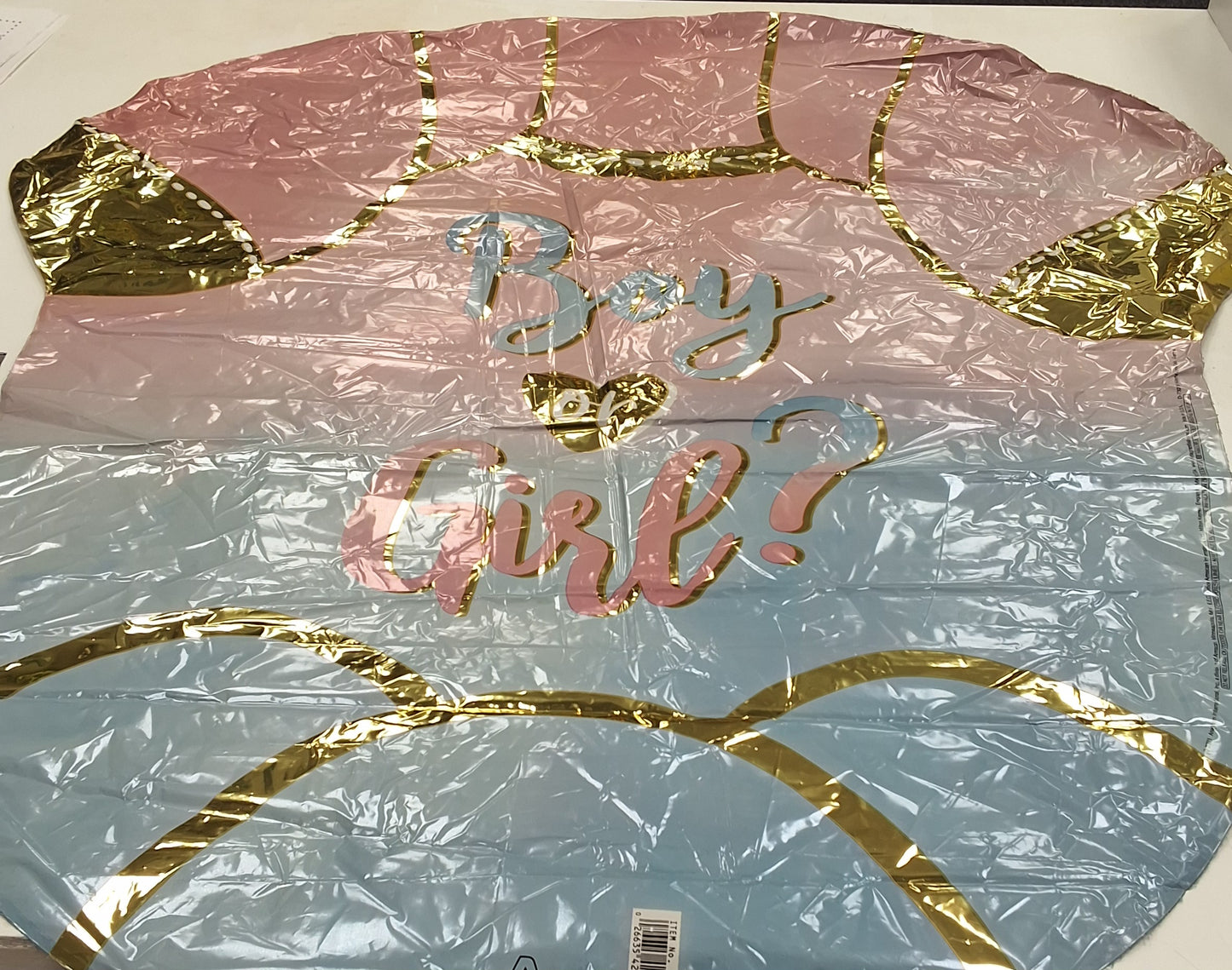 SuperShaper Baby Boy Onesie Mylar Balloon