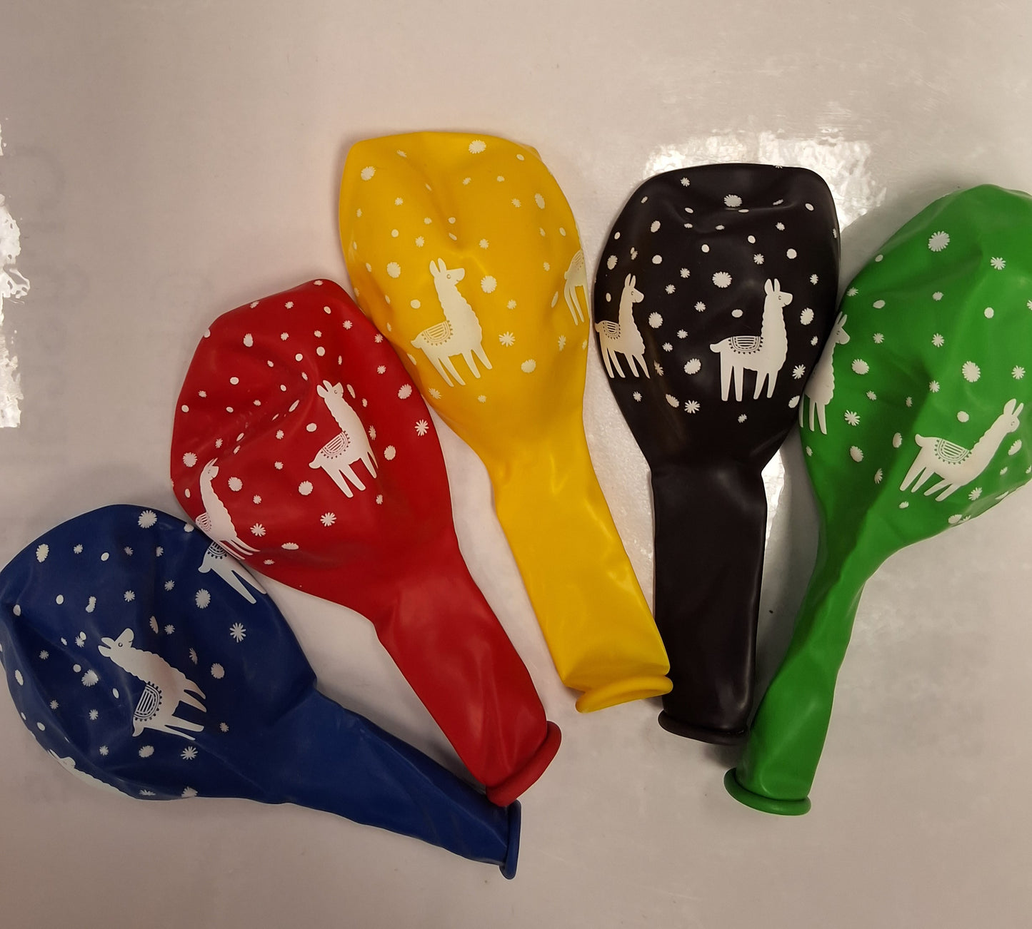 12in Llama Latex (dark one is purple)