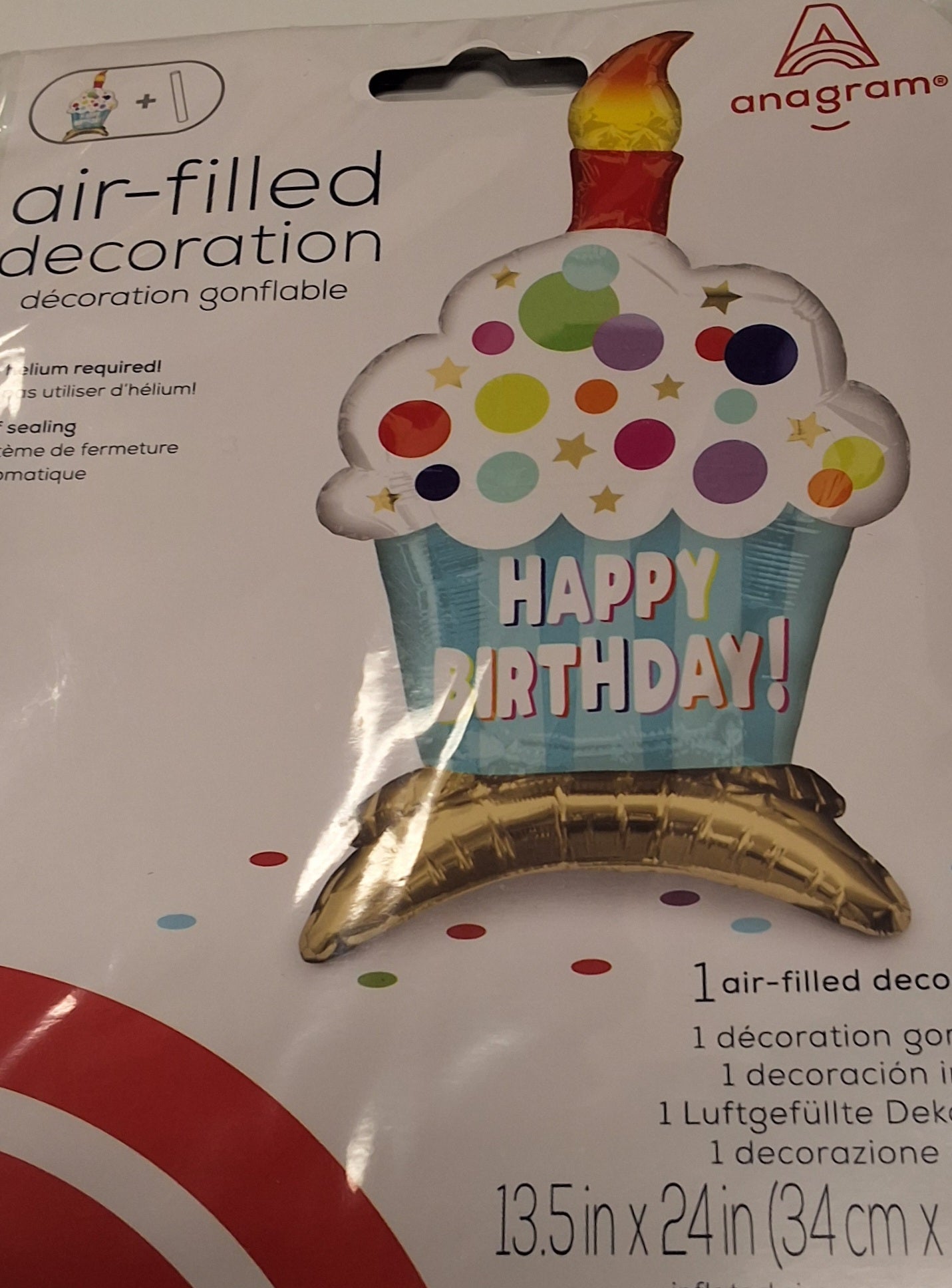 Air filled HB Cupcake Table Sitter