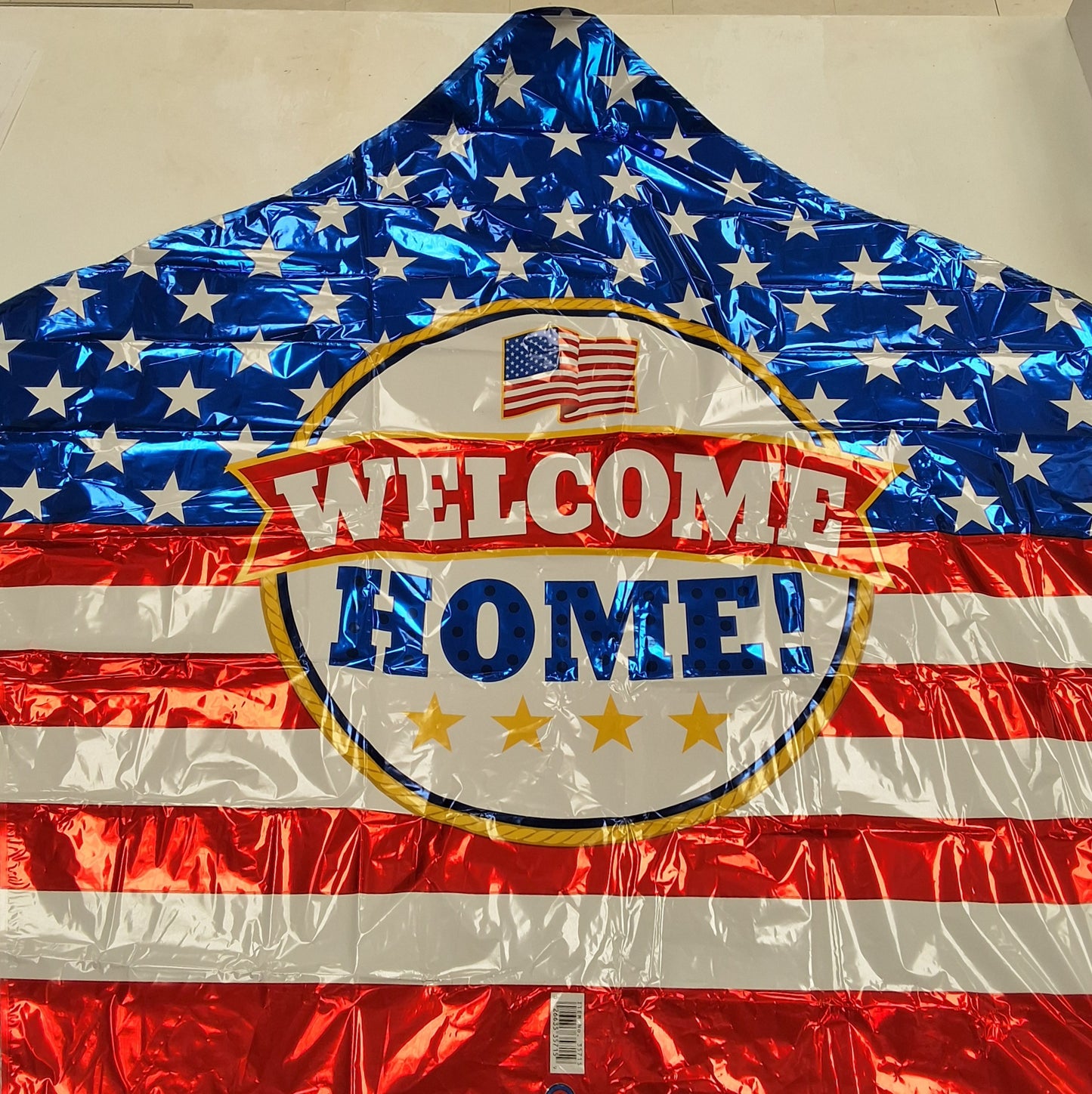 SuperShaper Welcome Home Star Mylar Balloon