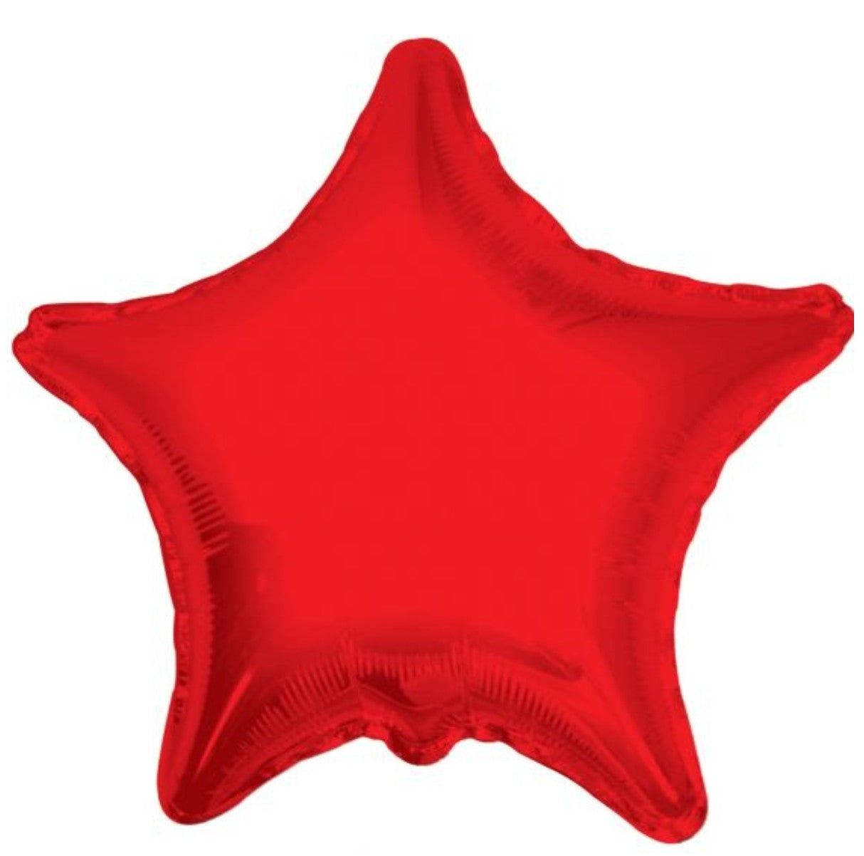 18in Red Star Mylar Balloon