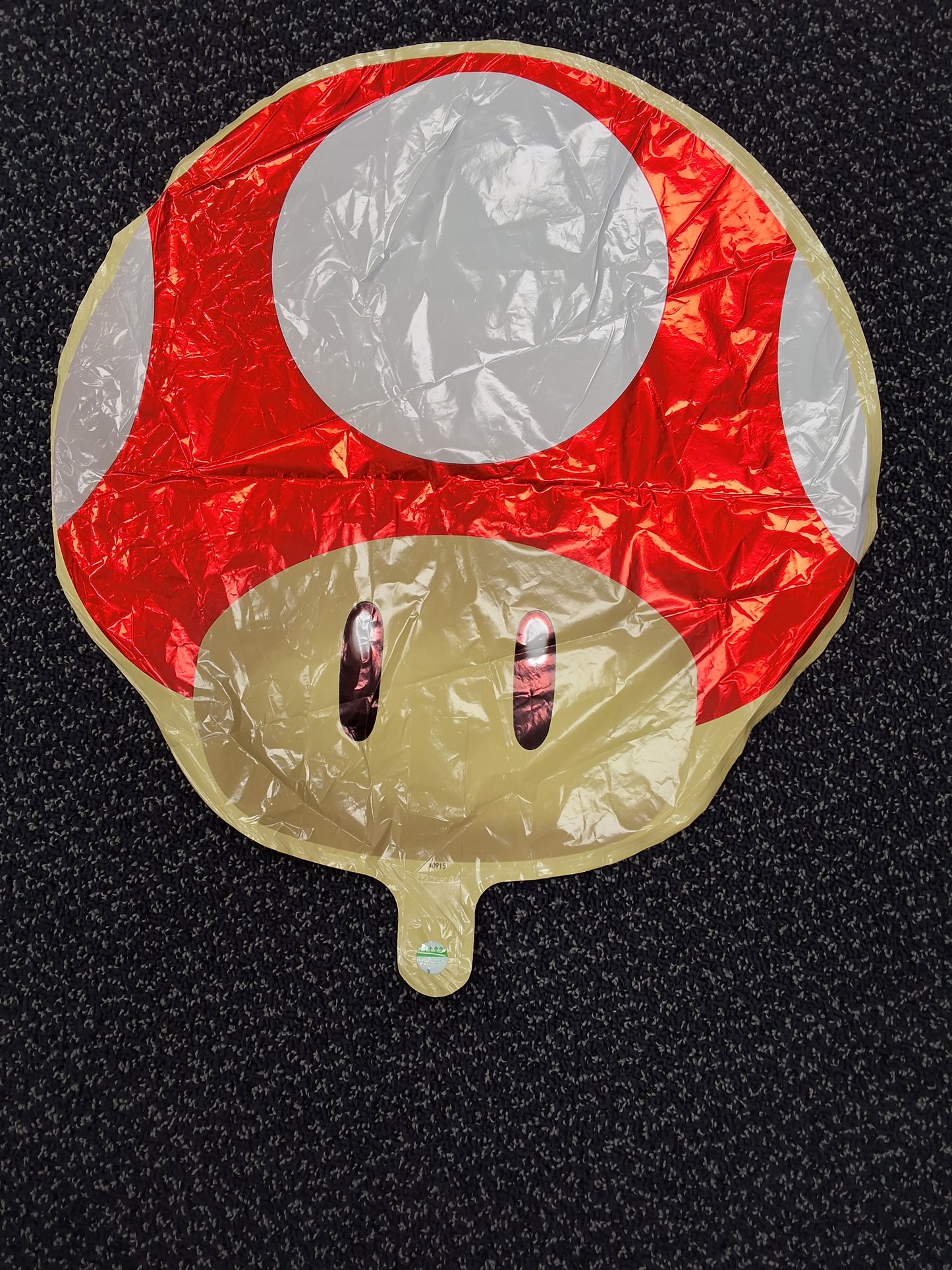 Toad's Head Mylar Balloon