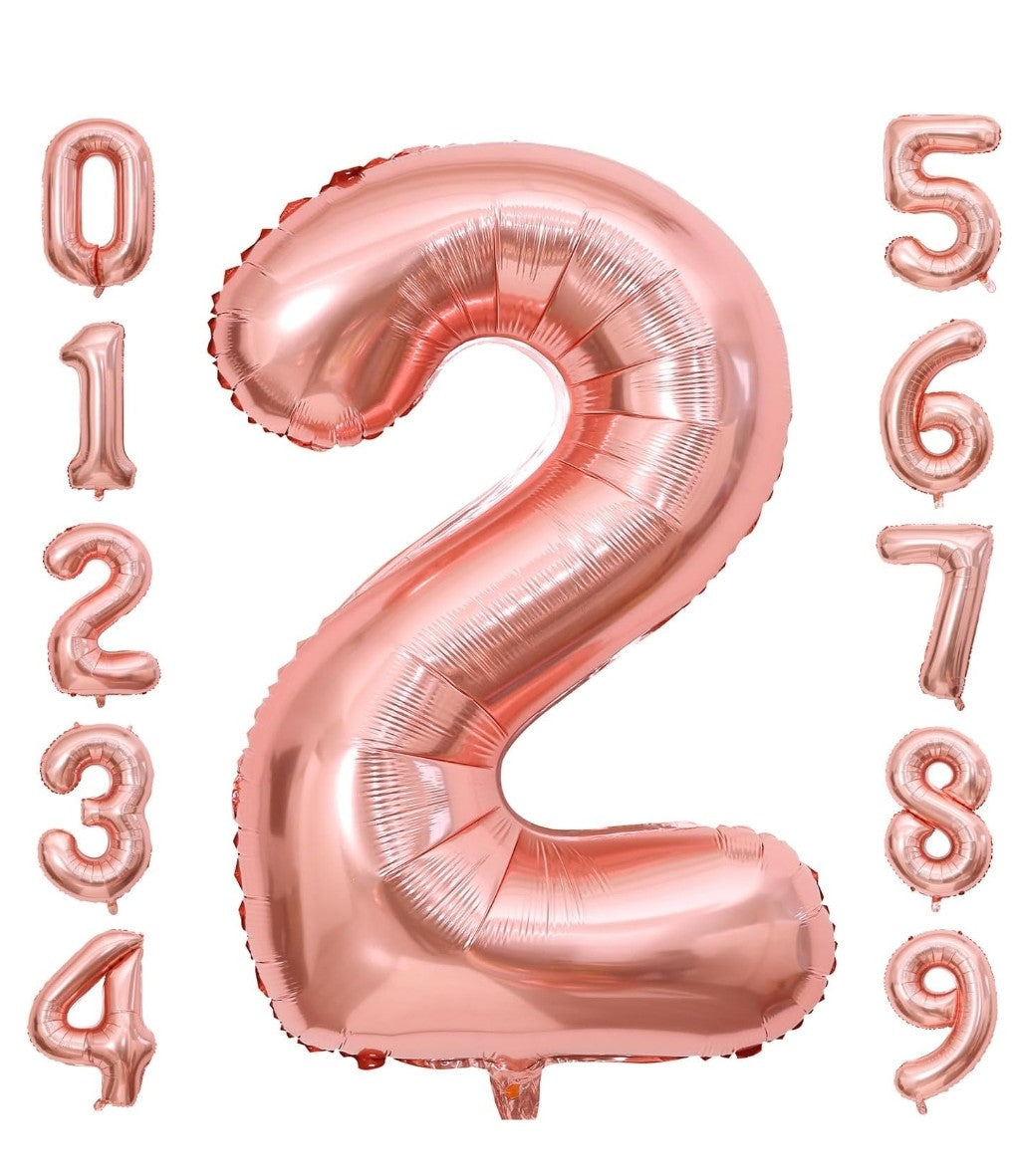 Rose Gold 40in #5 Mylar Balloon