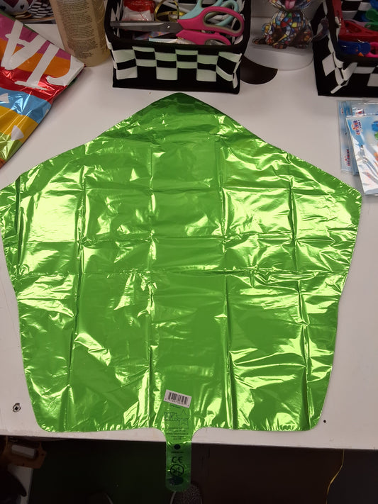22" Lime Green Star Mylar