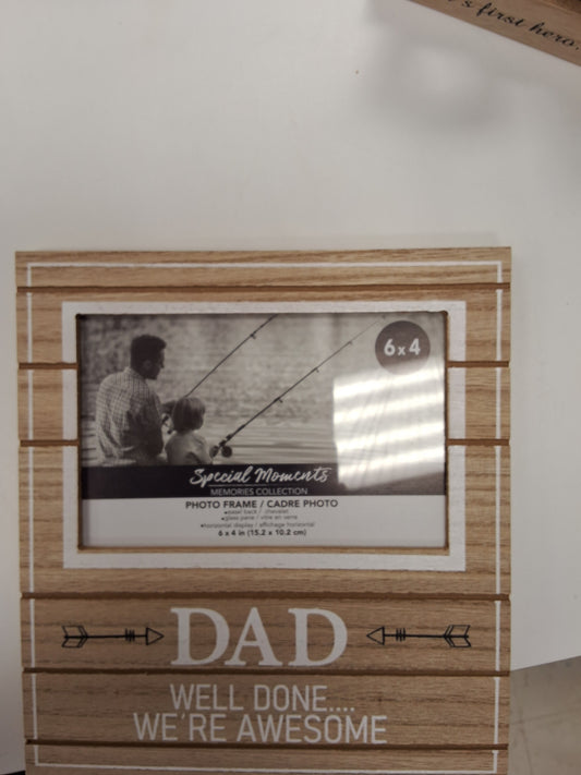 Father's Day Wooden Frame