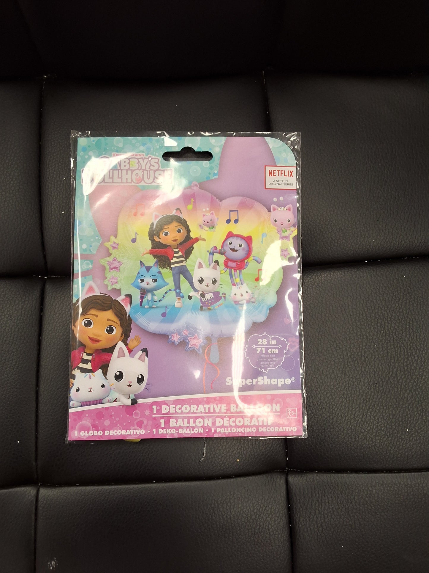 SuperShaper Gabby's Dollhouse Mylar Balloon