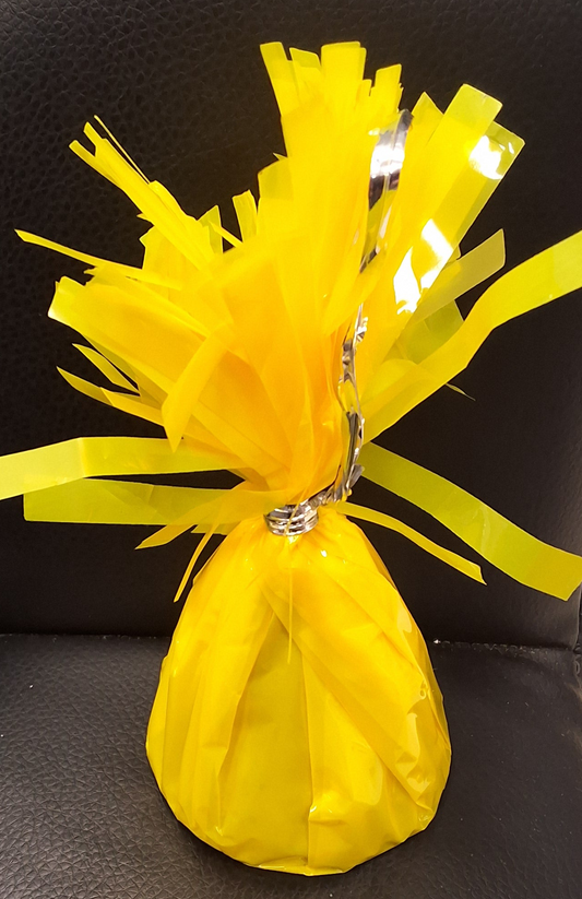 Yellow Balloon Weight