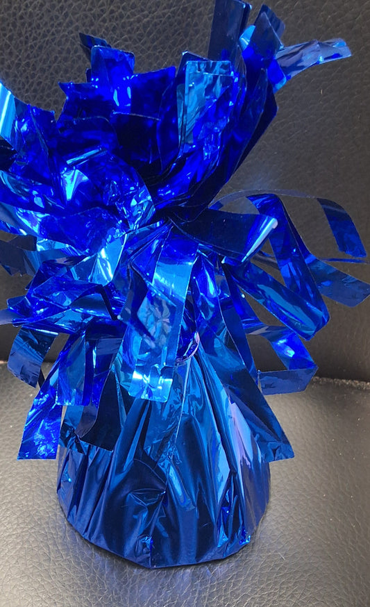 Dark Blu Pom Pom Weight