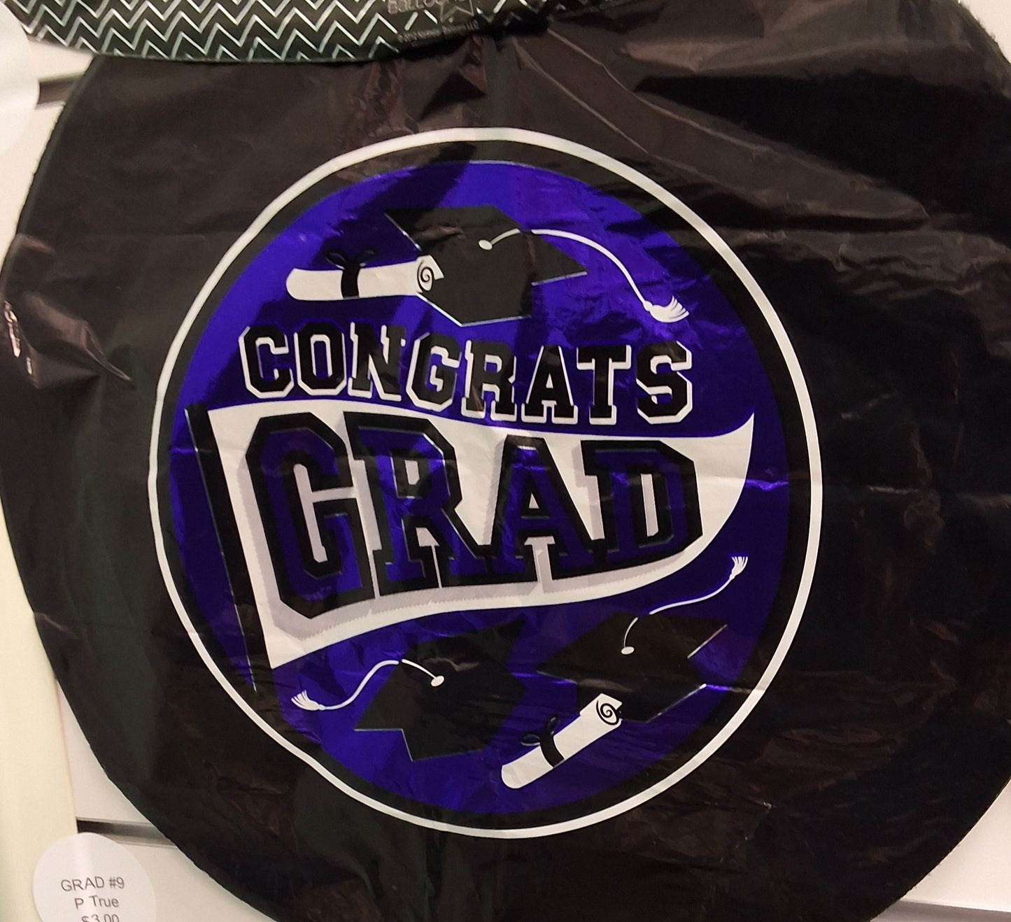 Purple Congrats Grad Mylar 18"