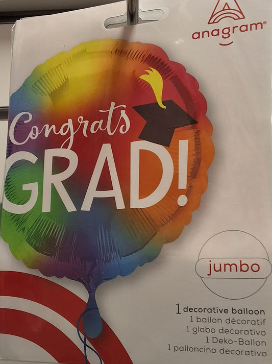 SuperShaper Rainbow Congrats GRAD
