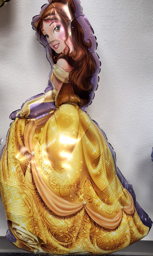 SuperShaper Princess Belle Shaped Mylar