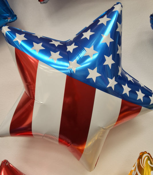31" Patriotic Star Mylar