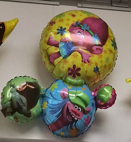 SuperShaper Trolls Mylar Balloons