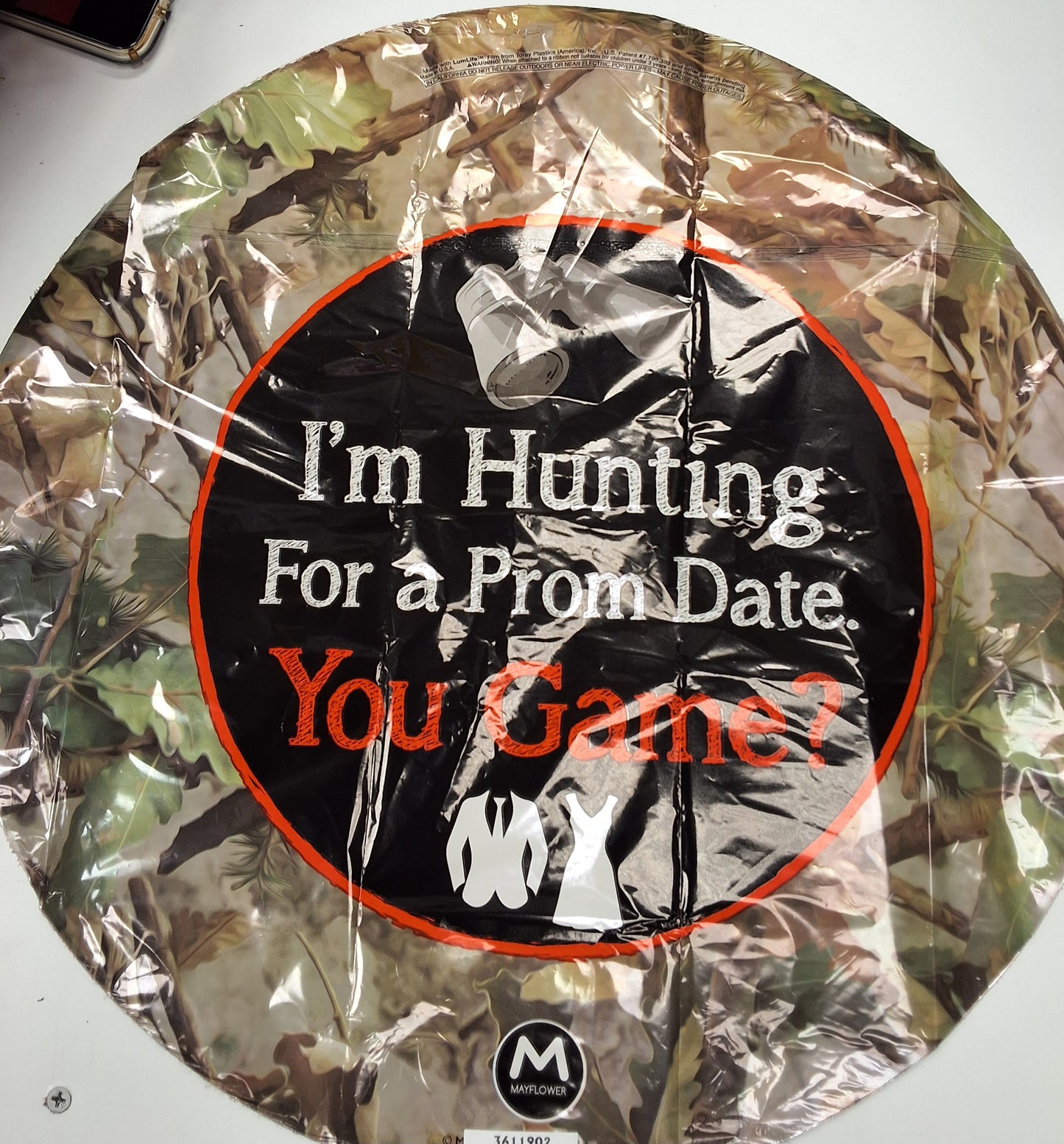 18" I'm Hunting for a Prom Date Mylar