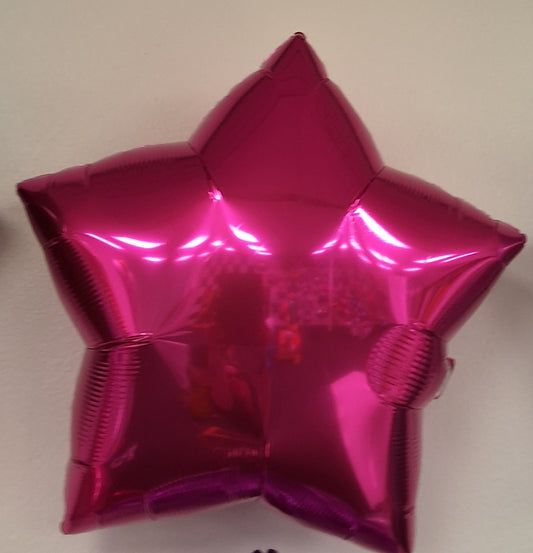21" Magenta Star Mylar