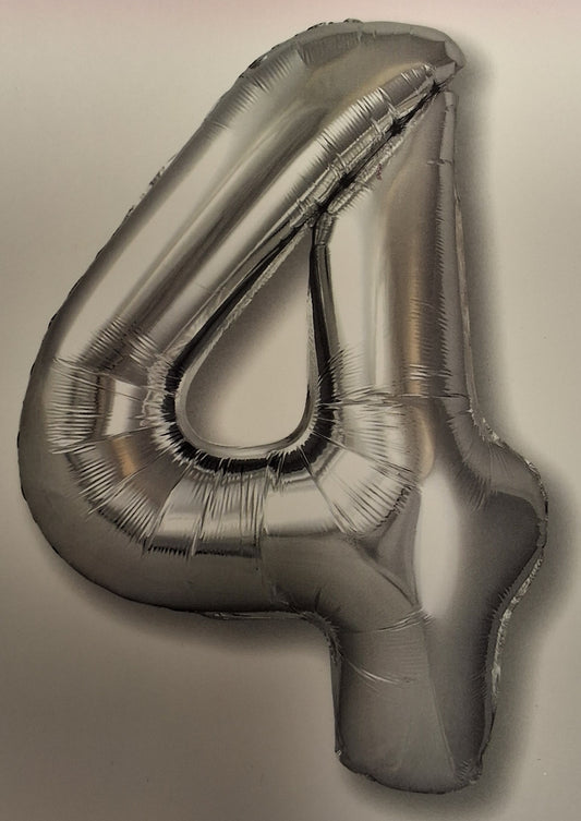 32" Starlight Simmer Silver #4 Mylar