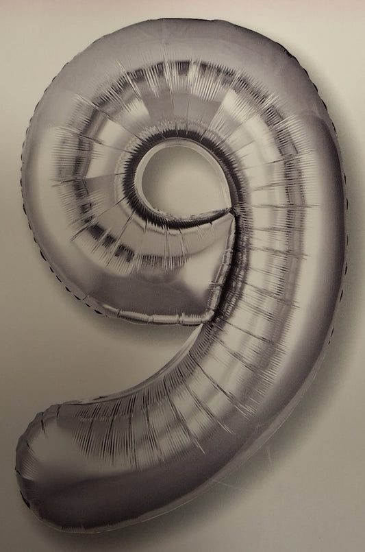 32" Starlight Simmer Silver #9 Mylar