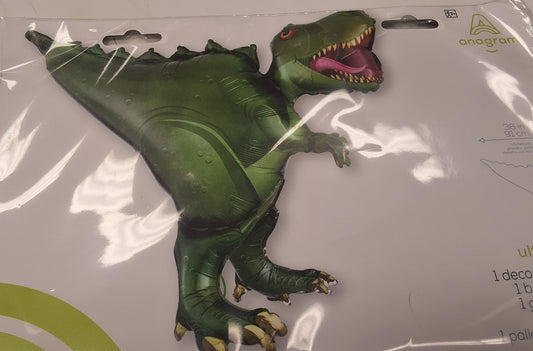 T-Rex SuperShaper Mylar Balloon