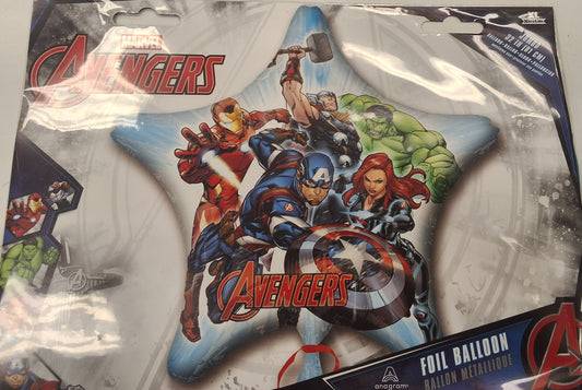Avengers Star SuperShaper Mylar Balloon