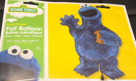 Cookie Monster SuperShaper Mylar