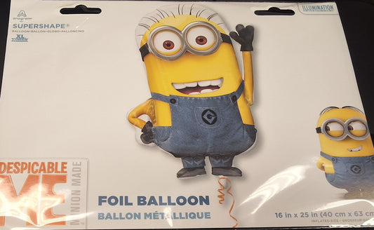 Minions SuperShaper Mylar Balloon
