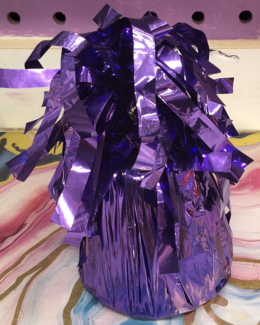 Purple PomPom Weight (Old Sku)