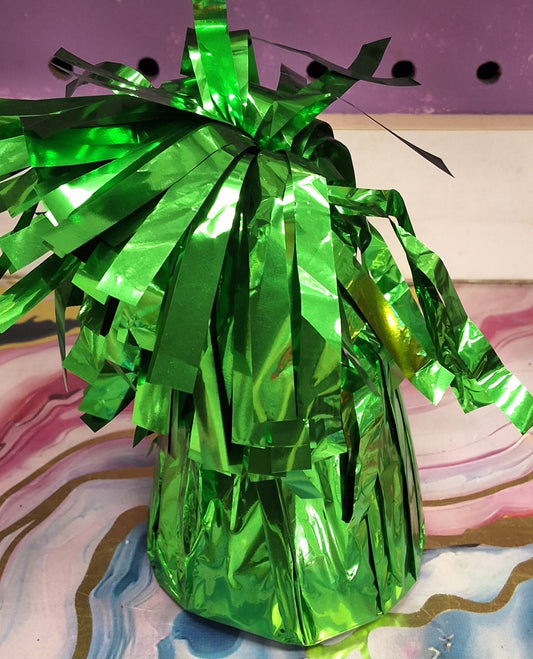 Green Pom Pom Weight
