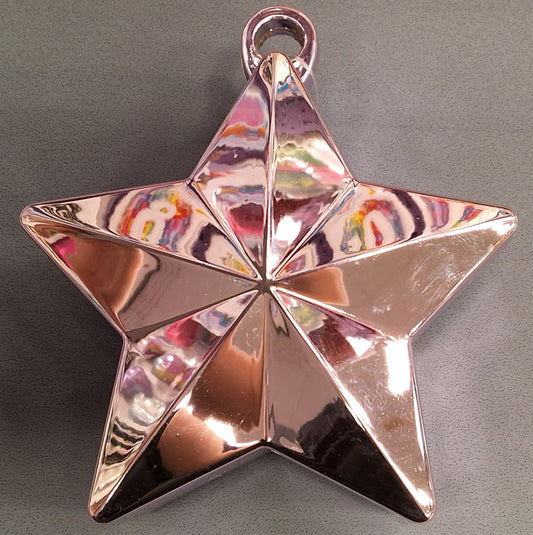 Light Pink Star Weights