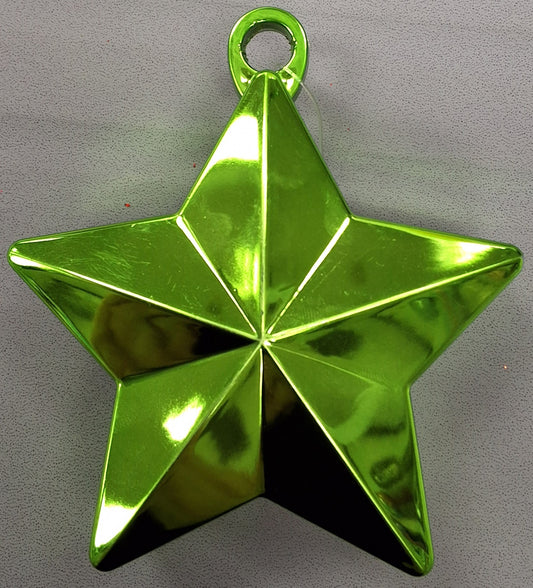 Lime Green Star Weights