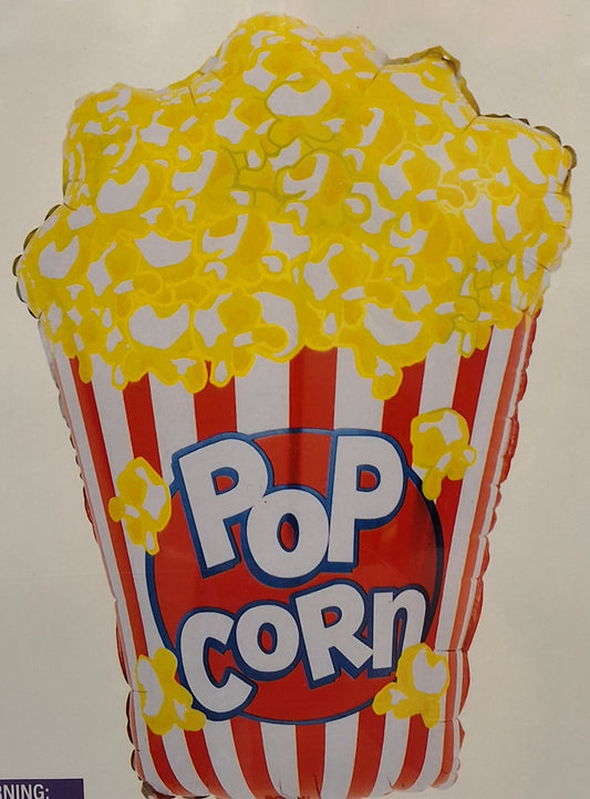 19" Popcorn Mylar Balloon