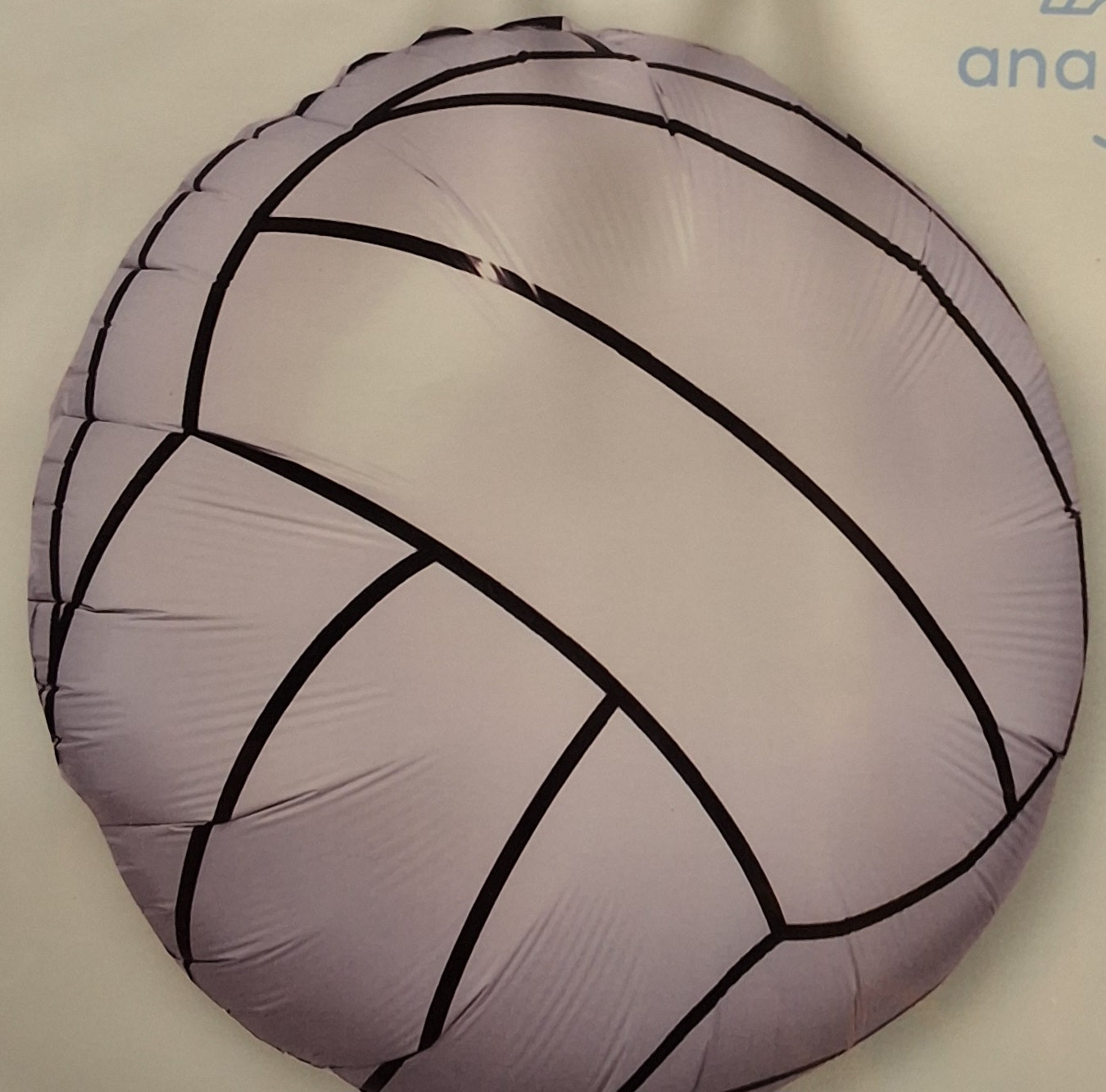 18" Volleyball Mylar Balloon