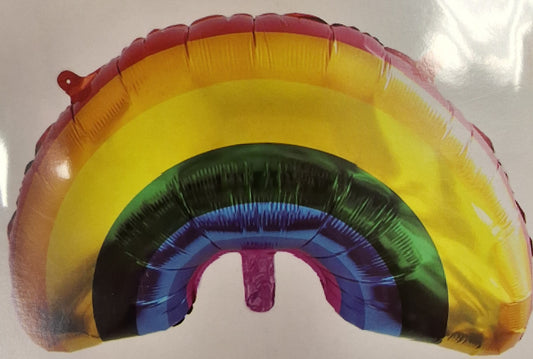 28" Rainbow Mylar balloon