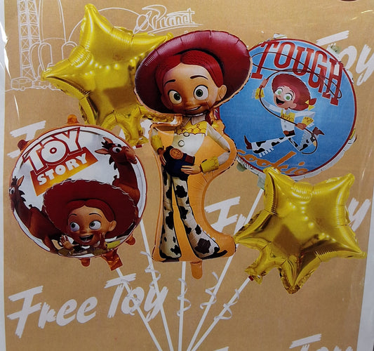 Jessie (Toy Story) Five Piece Mylar Set
