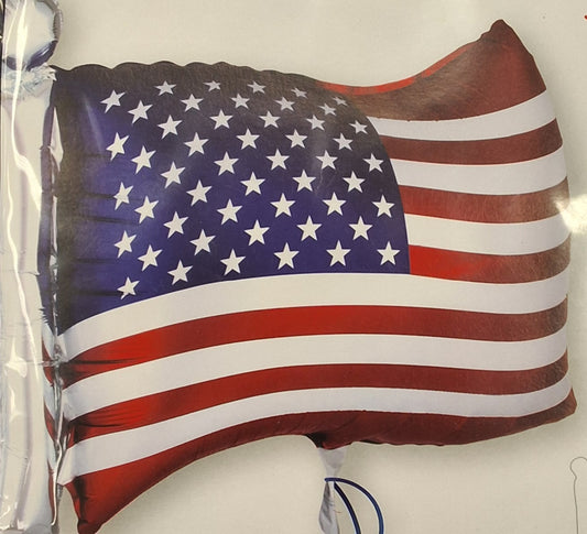 27" SuperShaper American Flag Mylar