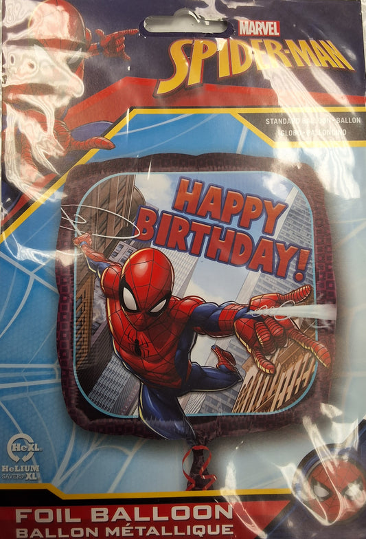 18" Spiderman HB Mylar