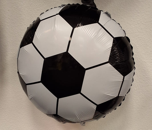 Soccer Ball Mylar Balloon