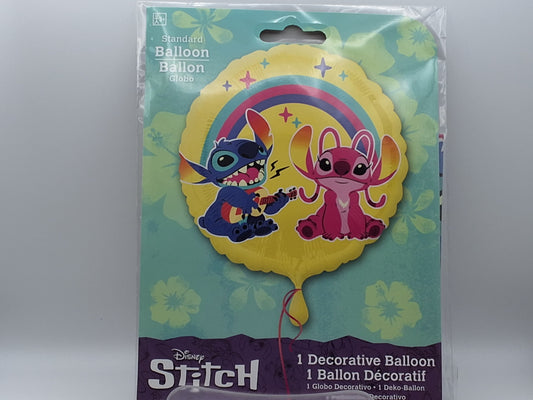 17in Lilo & Stitch Angel Mylar Balloon