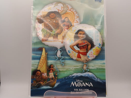 17in Moana Round Mylar Balloon