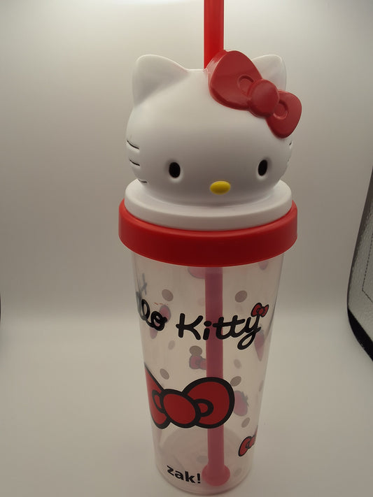 Hello Kitty Cup with Straw