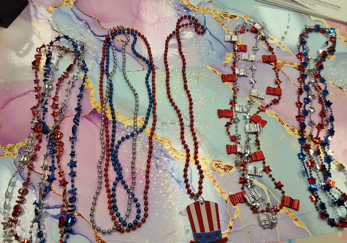 Patriotic Assorted Necklaces