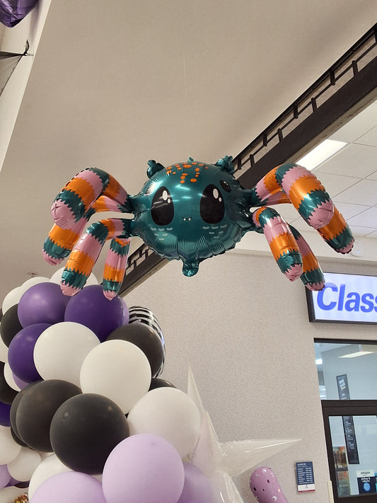 Colorful Cute Airfilled Spider Mylars