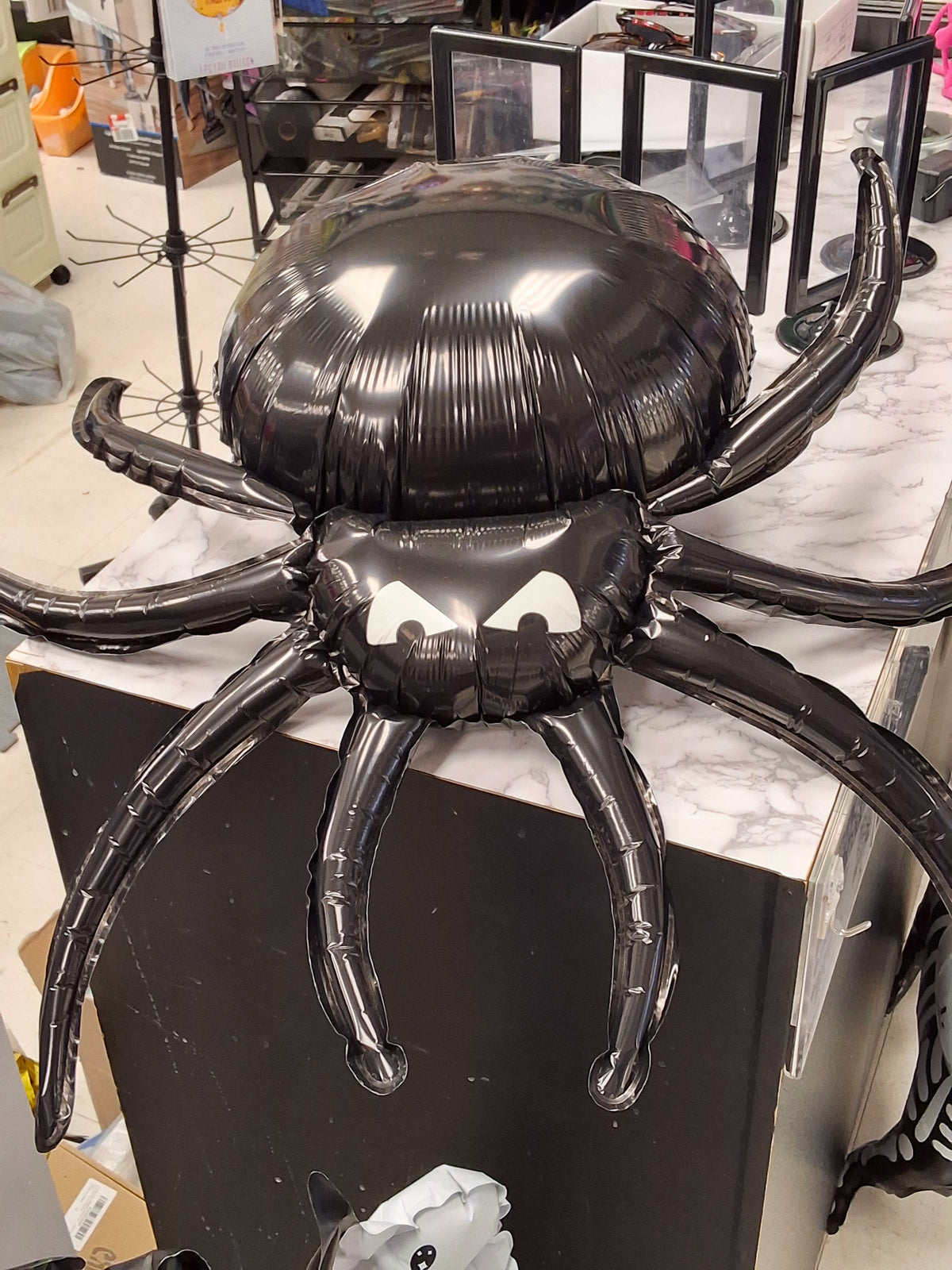 Black Airfilled Spider Mylar