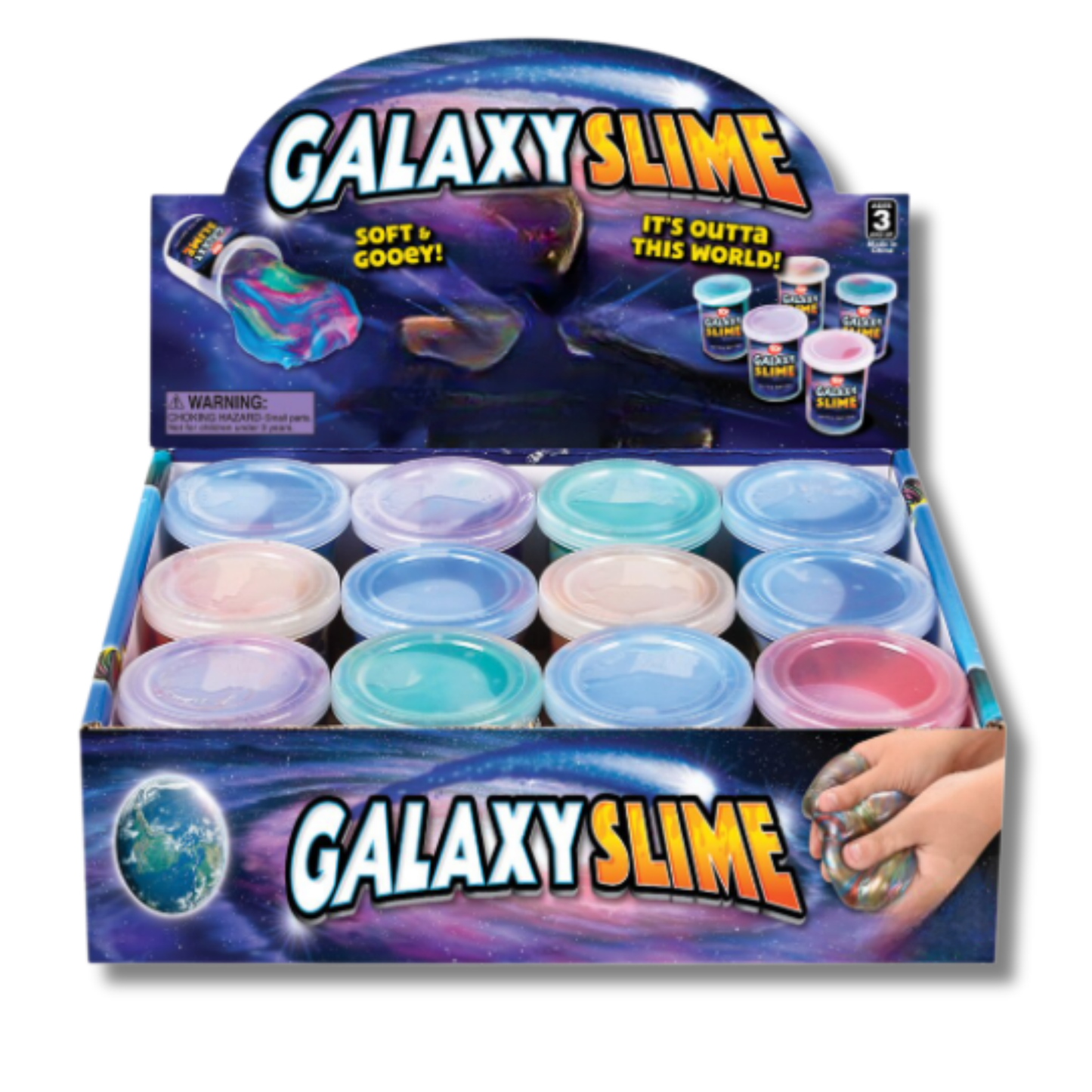 Galaxy Slime Fidget Fun Kids Toy- Assorted