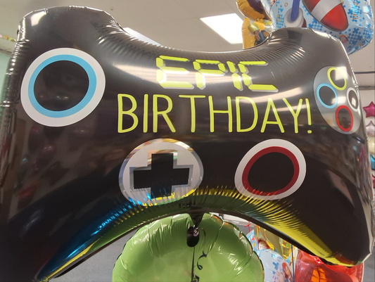 Game Controller Mylar Balloon